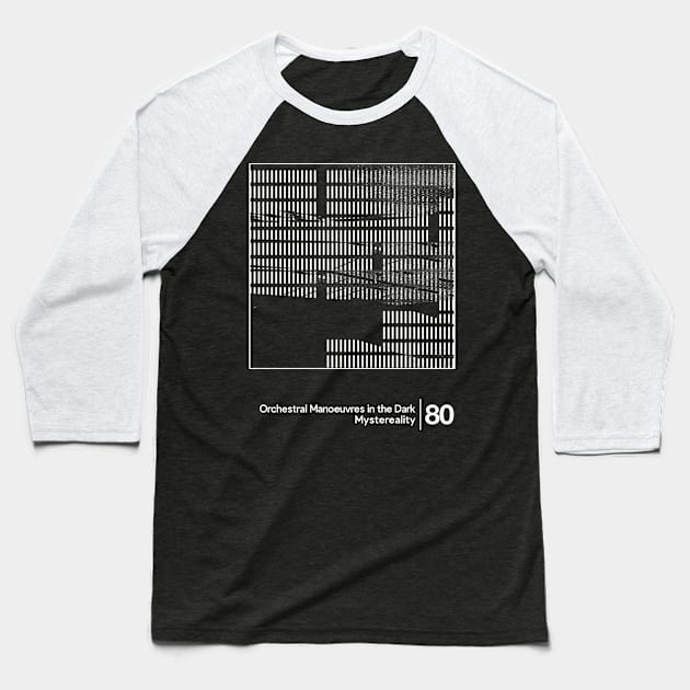 OMD / Minimal Style Graphic Artwork Design Baseball T-Shirt by saudade